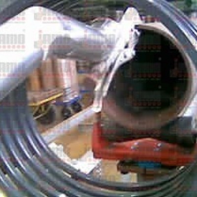 Aquecimento de tubos para remoção de elastômero	